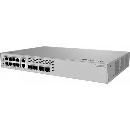 Коммутатор HUAWEI S310S-10PN4JX (L2+, 6*1GE, 2*2.5GE PoE+ ports 128W, 2*1GE RJ45, 2*2.5GE SFP, 2*10GE SFP+ ports, AC)
