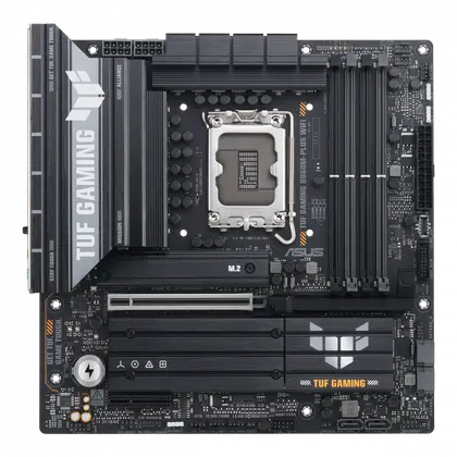 Материнская плата ASUS TUF GAMING B860M-PLUS WIFI LGA1851/Intel B860/4xDDR5/3xM.2/1xPCI-E x16, Micro-ATX