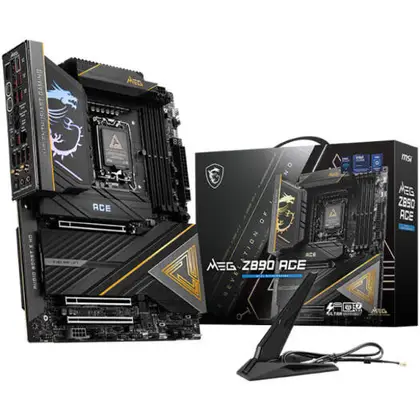 Материнская плата MSI MEG Z890 ACE LGA1851/Intel Z890/4xDDR5/5xM.2/3xPCI-E x16, Standard-ATX