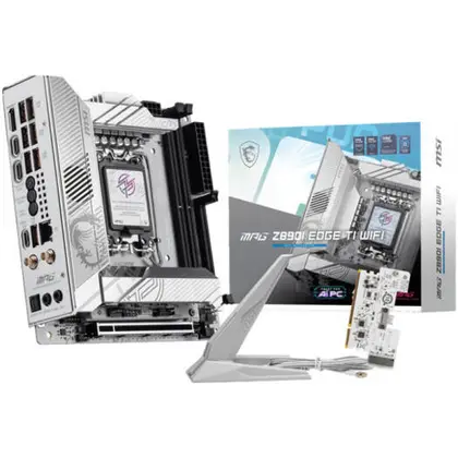 Материнская плата MSI MPG Z890 EDGE TI WIFI LGA1851/Intel Z890/4xDDR5/5xM.2/2xPCI-E x16, Standard-ATX