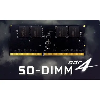 Оперативная память для ноутбука GEIL 16GB DDR4/2400MHz/SO-DIMM/CL17 GS416GB2400C17S