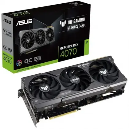 Видеокарта ASUS GeForce RTX 5070 TUF Gaming TUF-RTX5070-O12G-GAMING 12GB GDDR7 192-bit