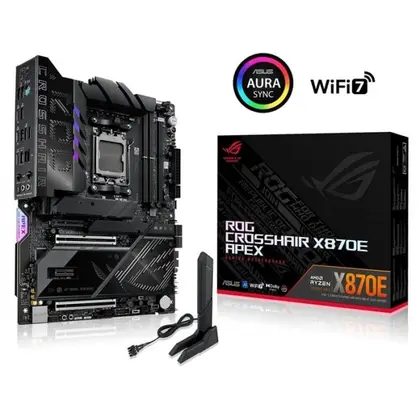 Материнская плата ROG CROSSHAIR X870E APEX AM5/AMD X870E/2xDDR5/5xM.2/2xPCI-E x16, Standard-ATX