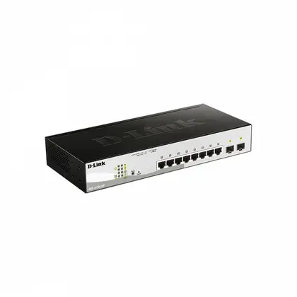 Коммутатор D-Link DGS-1210-10P L2+/8x1G/2xSFP/65W PoE DGS-1210-10P/FL2A