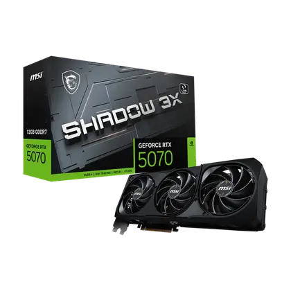 Видеокарта MSI GeForce RTX 5070 SHADOW 3X G5070-12S3 12GB GDDR7 192-bit