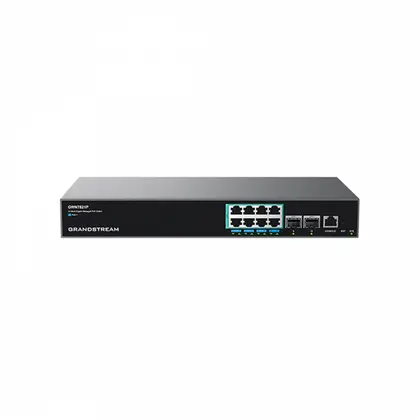 Коммутатор Grandstream GWN7821P Layer 3/8x2.5G RJ45/2x10G SFP+/PoE++ 240W