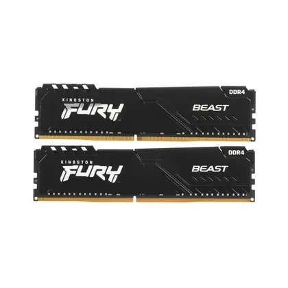 Оперативная память Kingston FURY Beast 32GB (2x16GB) DDR4/3200MHz/DIMM/CL16 KF432C16BB1K2/32WP