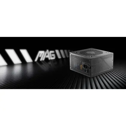 Блок питания MSI MAG A600DN, 600W, Active PFC, White (Up to 80%) MAG A600DN