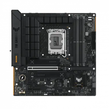Материнская плата ASUS TUF GAMING B760M-PLUS WIFI II LGA1700/Intel B760/4xDDR5/3xM.2/1xPCI-E x16, Micro-ATX