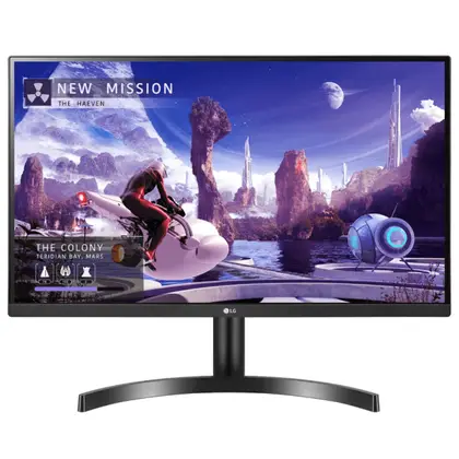 Монитор LG 27QN600-B 27" IPS/2560×1440/75Hz/5ms/HDMI x2/DisplayPort 27QN600-B.ARUZ