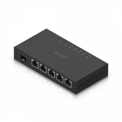 Маршрутизатор Ubiquiti EdgeRouter X SFP Gigabit/1×SFP 100/1000/5×RJ45 10/100/1000 (пассивный PoE 24V)/Нет ER-X-SFP