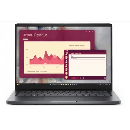 Ноутбук Dell Pro 14 PC14250 14" Core Ultra 7 265U/16GB/512GB SSD/Intel Graphics/1920×1200/IPS/W11PRO 210-BQHF/BTO121_PC14250_EMEA