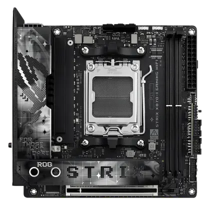 Материнская плата ROG STRIX X870-I GAMING WIFI AM5/AMD X870/2xDDR5/2xM.2/1xPCI-E x16, Mini-ITX