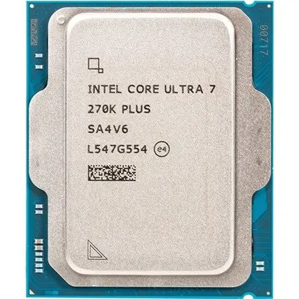 Процессор Intel Core Ultra 7 270K Plus 200S Plus FCLGA1851/24C/24T/3.7GHz Base/5.5GHz Max/36MB/BOX