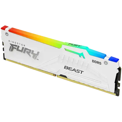 Оперативная память Kingston FURY Beast RGB 16GB DDR5/6000MHz/DIMM/CL30 KF560C30BWEA-16
