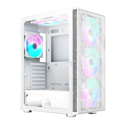 Корпус Montech X3 MESH (W) ATX/Micro-ATX/Mini-ITX 1xUSB3.0 2xUSB2.0 1xAudio 1xMic Белый