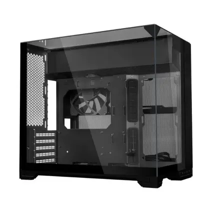 Корпус Lian Li O11 Vision-M Black mATX/ITX БП ATX 2xUSB3.0 1xType-C 1xAudio/Mic G99.O11VMX.00 Черный
