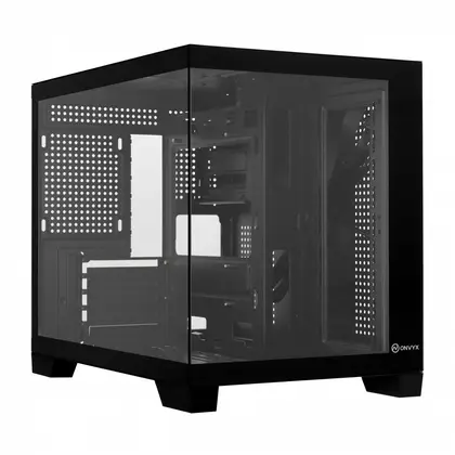Case MATX midi tower ONVYX, PCM420K, (без БП), Black