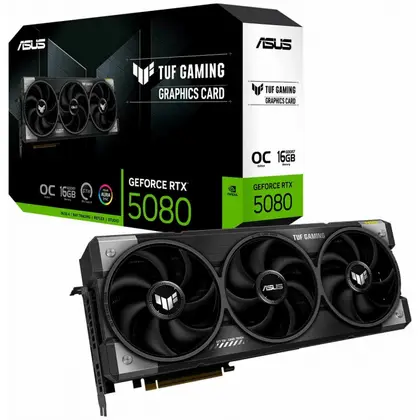 Видеокарта ASUS PROART-RTX5080-O16G, 16GB GDDR7, 256bit, 10752 Cuda Core, HDMI, 2xDP, USB-C, 2.5 slot, BOX