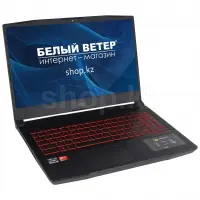Ноутбук MSI Bravo 15 B5DD, Ryzen 5 5600H/15.6"FHD/8GB/512GB/Radeon RX5500M 4GB/LAN/DOS