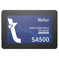 SSD 512GB Netac SA500, 2.5'', read 520 MB/s, write 450 MB/s, SATA III, TLC
