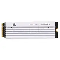 SSD 1TB Corsair MP600 PRO LPX White, M2, read 7100 MB/s, write 5800 MB/s, PCIe 4.0, TLC