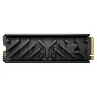 SSD 1TB Corsair MP700 Elite with Heatsink, M.2, read 10000 MB/s, write 8500 MB/s, PCIe 5.0, TLC