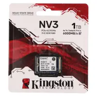 SSD 1TB Kingston NV3, M.2 2230, read 6000 MB/s, write 4000 MB/s, PCIe 4.0