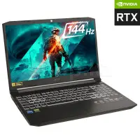 Ноутбук Acer Nitro 5 AN515-57, Core i5-11400H/15.6"FHD/16GB/512GB/GF RTX3060 6GB/LAN/DOS