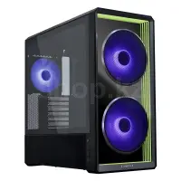 Корпус Lian Li LanCool 217 INF, Midi Tower, E-ATX, Black, 1x3.5"/3х2.5", 2хUSB3.2, USB-C, RGB