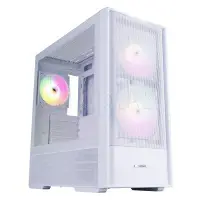 Корпус 1Stplayer AU7-WH, Midi Tower, ATX, White, 1x3.5"/2x2.5", USB2.0, USB3.0, RGB