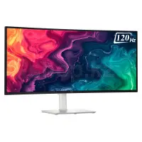 Монитор 34" Dell Plus S3425DW, White, VA, 3440x1440@120Hz, 300кд/м2, 3000:1, 1ms, 2xHDMI, DP