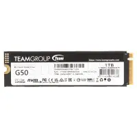 SSD 1TB Team Group G50, M.2, read 5000 MB/s, write 4800 MB/s, PCIe 4.0, TLC